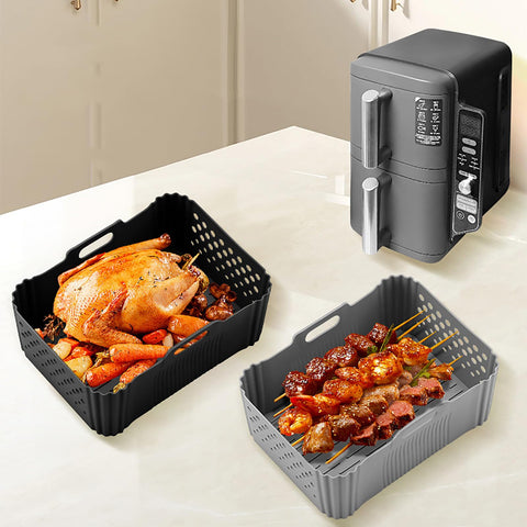 LYHOLKEER Heat-resistant silicone up to 450°F protects liners and supports safe cooking