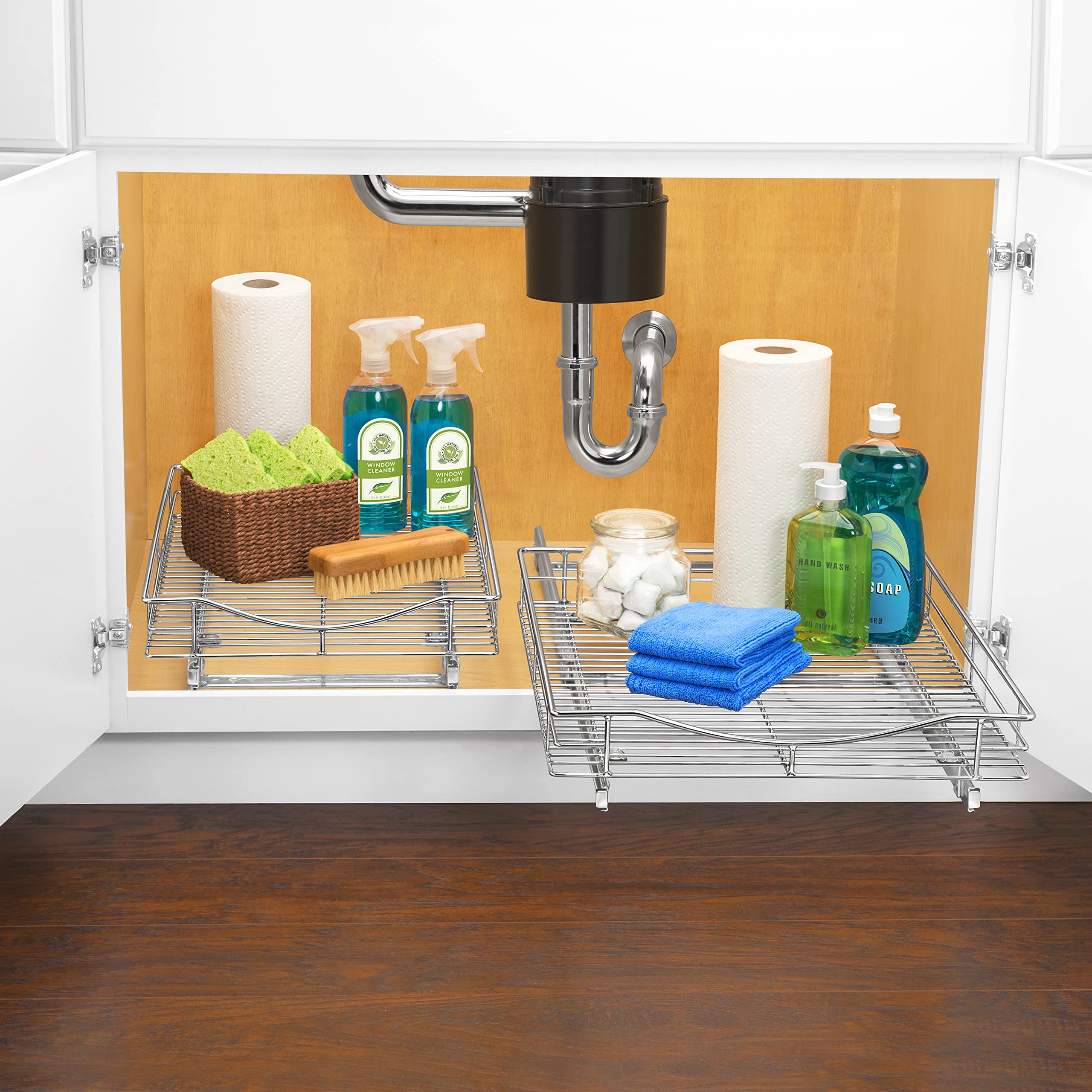 LYNK PROFESSIONAL chrome finish resists rust for a long-lasting, professional look.