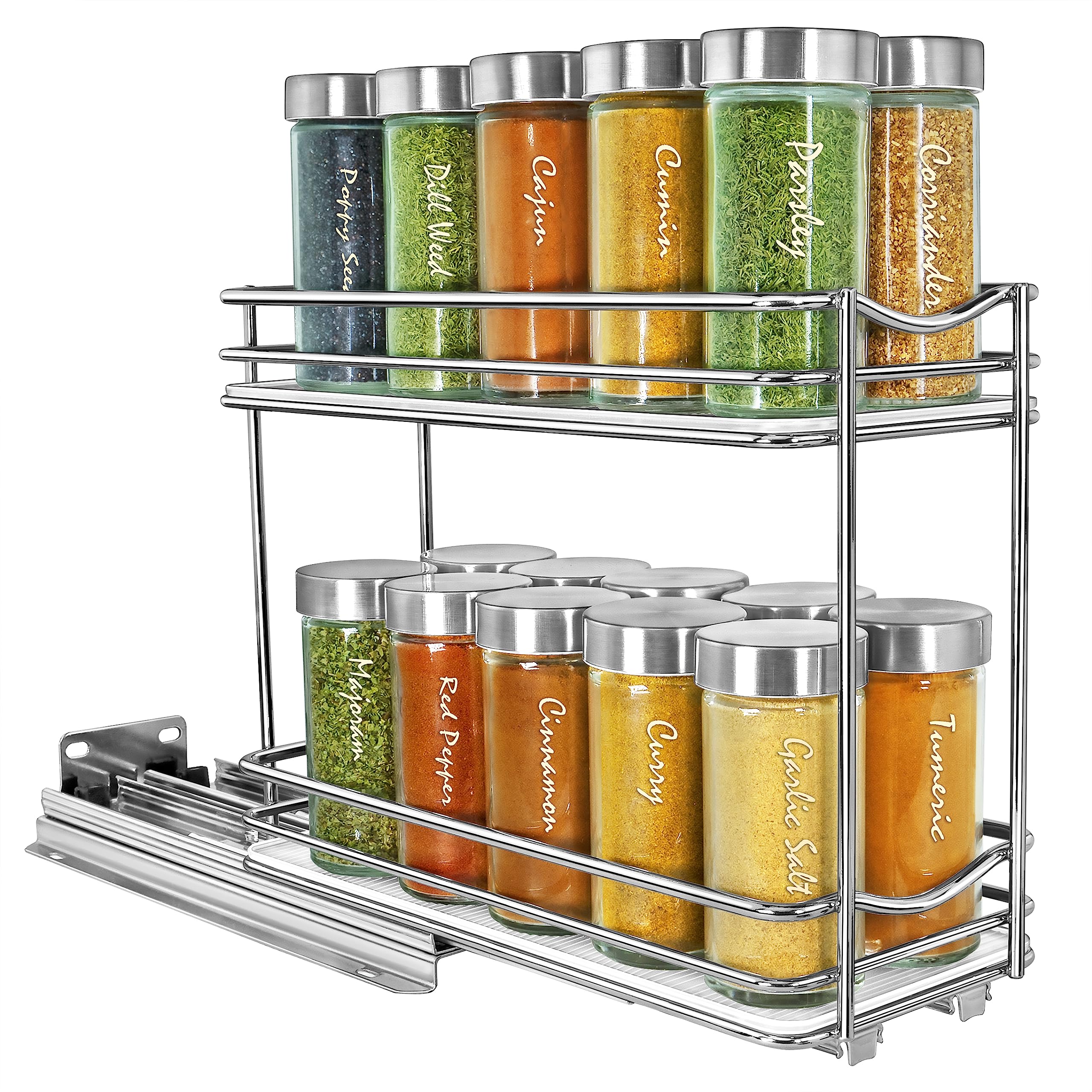 LYNK PROFESSIONAL chrome finish detail emphasizes durability and a clean, professional kitchen look.