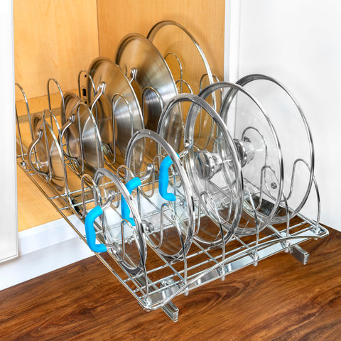 LYNK PROFESSIONAL chrome finish with lifetime warranty for durable kitchen organization