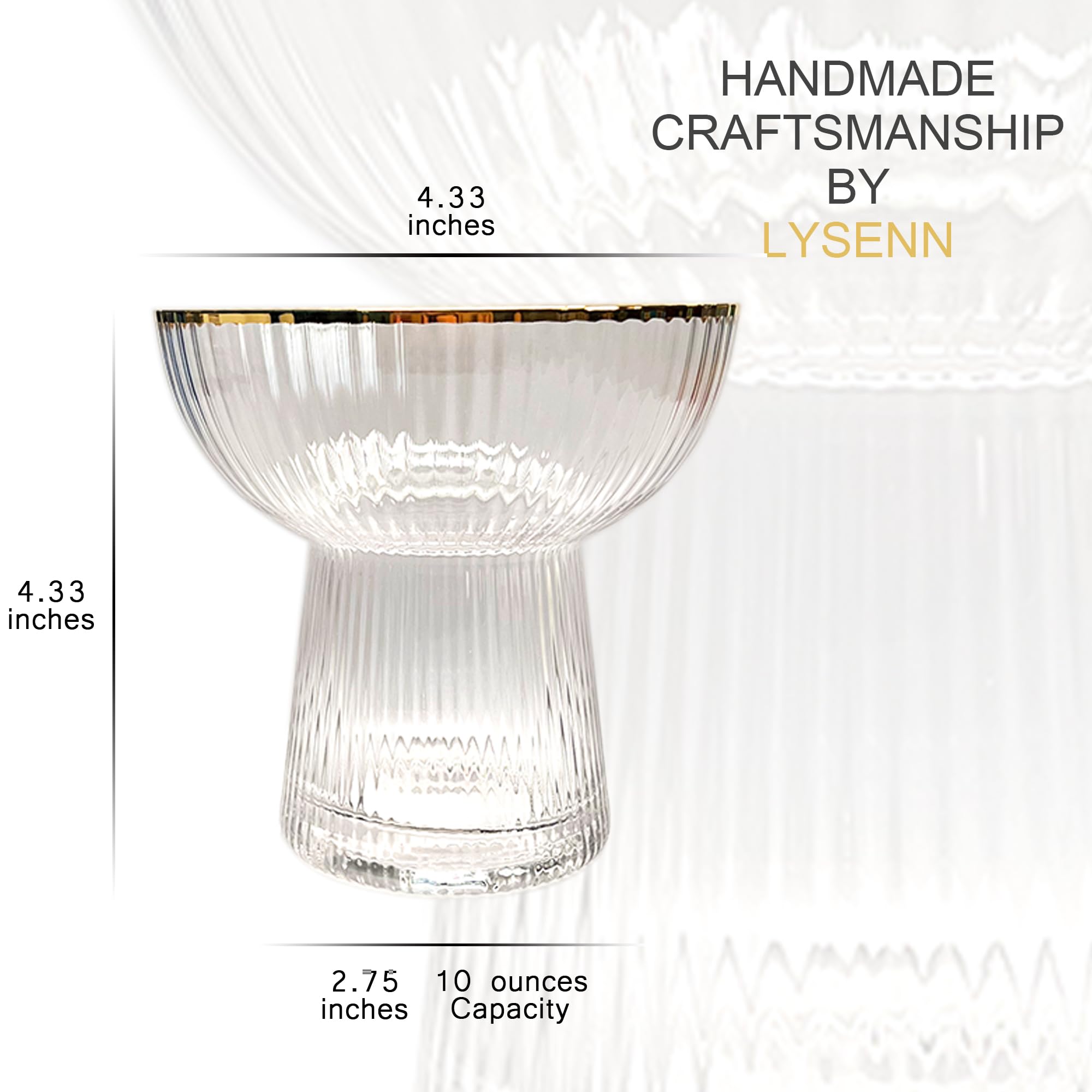 Lysenn gift-ready packaging for margarita glasses makes a thoughtful present