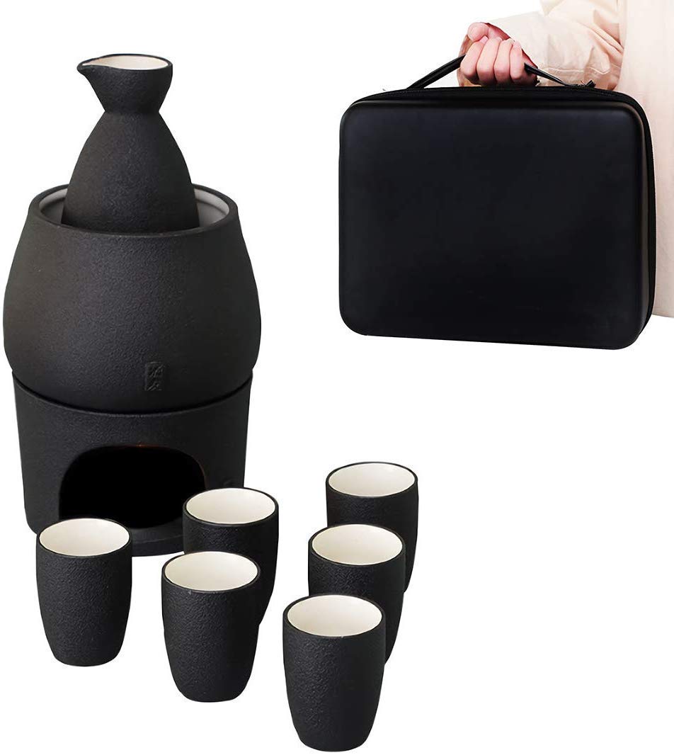 Lyty ceramic stove provides candle heat for gentle warming.