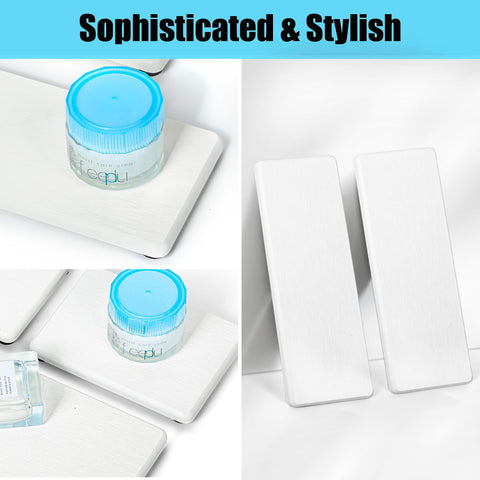 Lyxel silicone anti-slip pads and sandpaper kit for setup and care.
