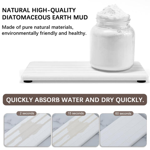 Lyxel stone drying tray sponge holder aids air-drying for hygiene