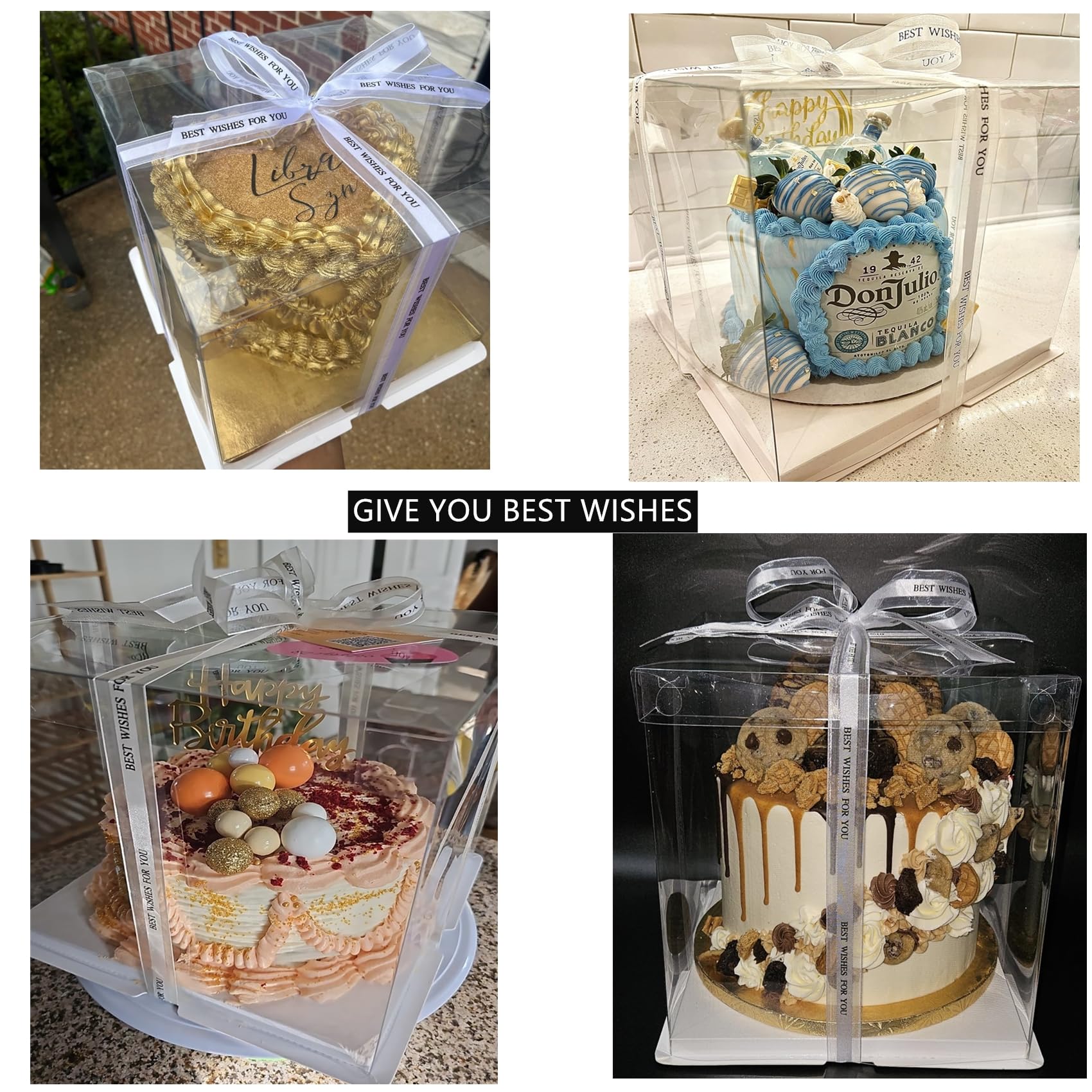 LyyGuanYoo ribbon-decorated box adds festive charm to gifts.