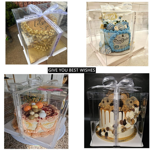 LyyGuanYoo ribbon-decorated box adds festive charm to gifts.