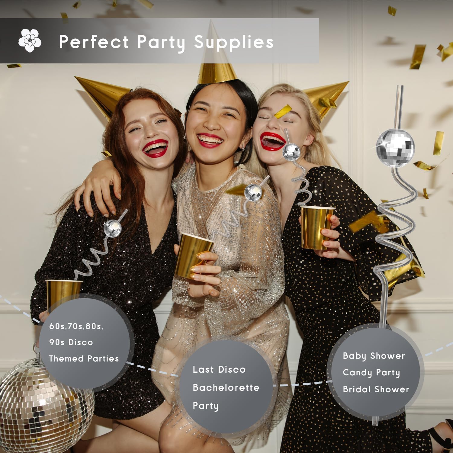 LZC LADYS GIFT bachelorette party accessories boost photo-worthy moments