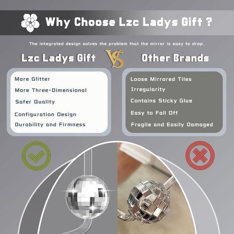 LZC LADYS GIFT reusable PET straw set for elegant birthday celebrations