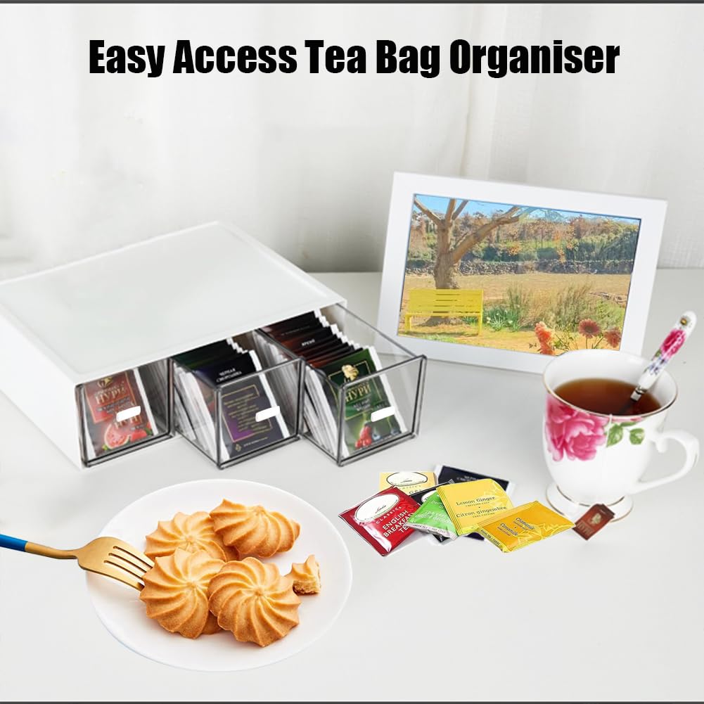 LZDGCC coffee and sugar organizer keeps packets neatly arranged