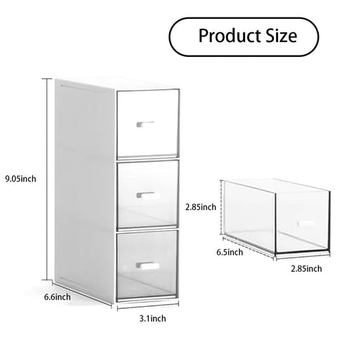 LZDGCC stackable drawer storage allows flexible space optimization