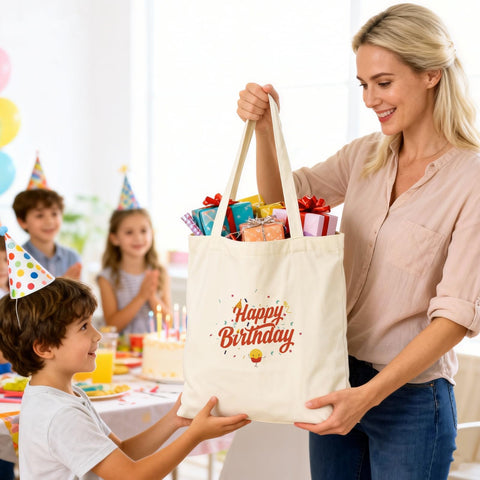 Lzerking spacious tote, perfect for groceries, gifts, and travel.