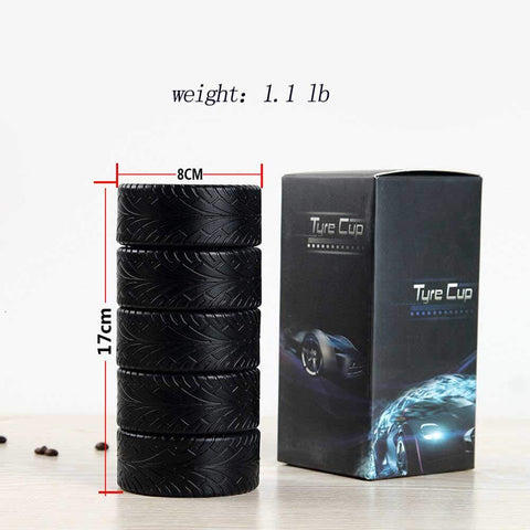 LZHLQ Tire Cup silicone outer shell provides comfortable grip and heat insulation