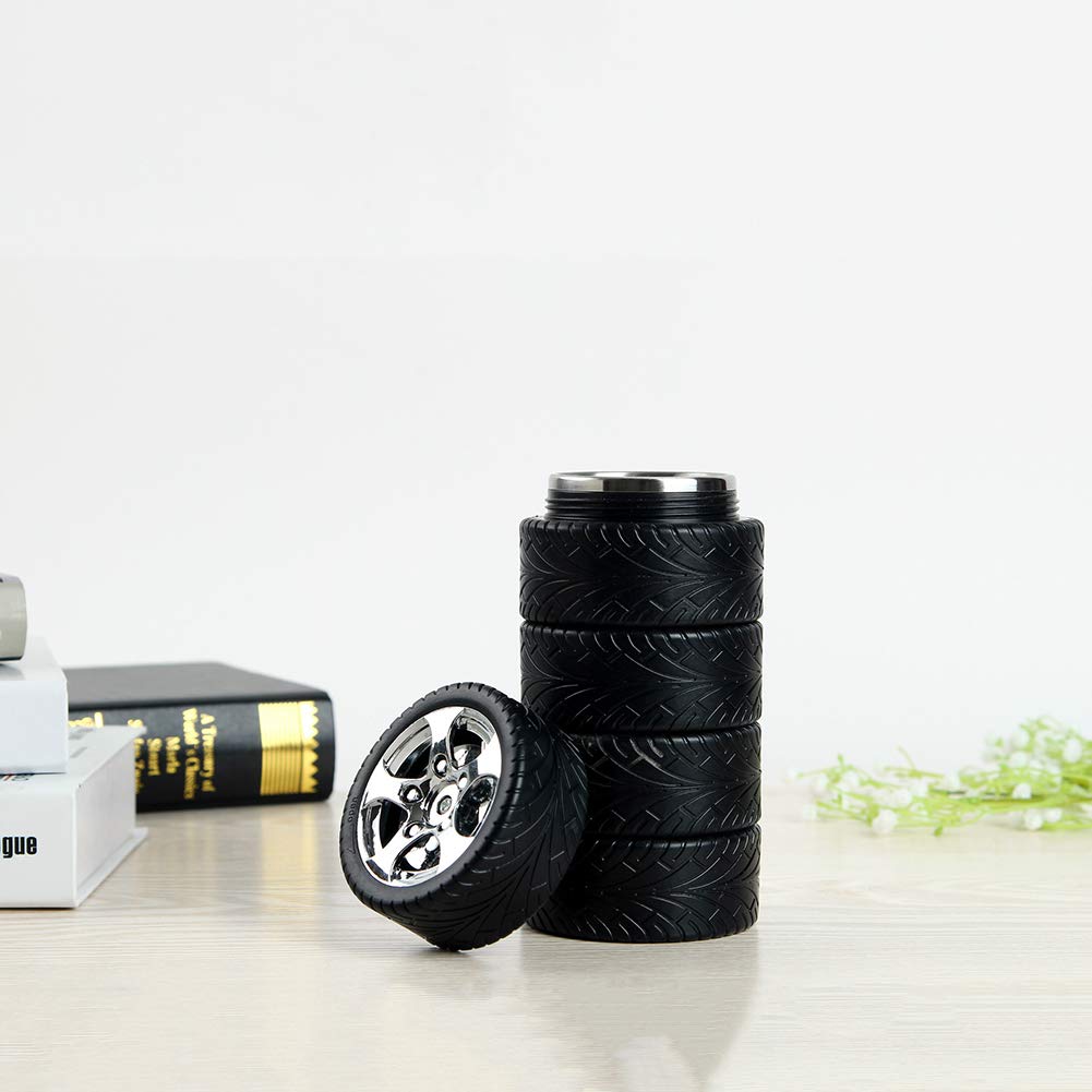 LZHLQ Tire Cup stainless steel liner keeps beverages stable and maintains temperature