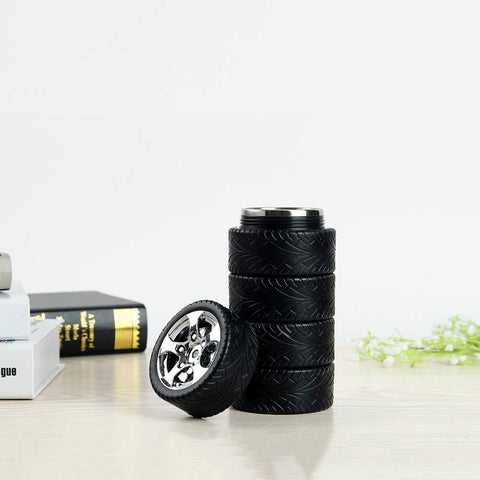 LZHLQ Tire Cup stainless steel liner keeps beverages stable and maintains temperature