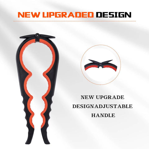 Lzzabo 4-in-1 kitchen tool with multiple handles for versatile lids
