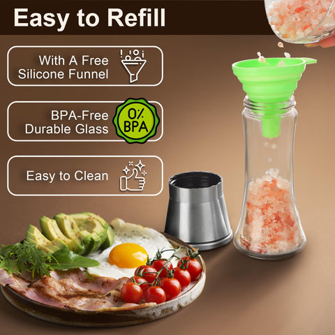 Top-seal feature of M JINGMEI keeps spices dry and ready for use.