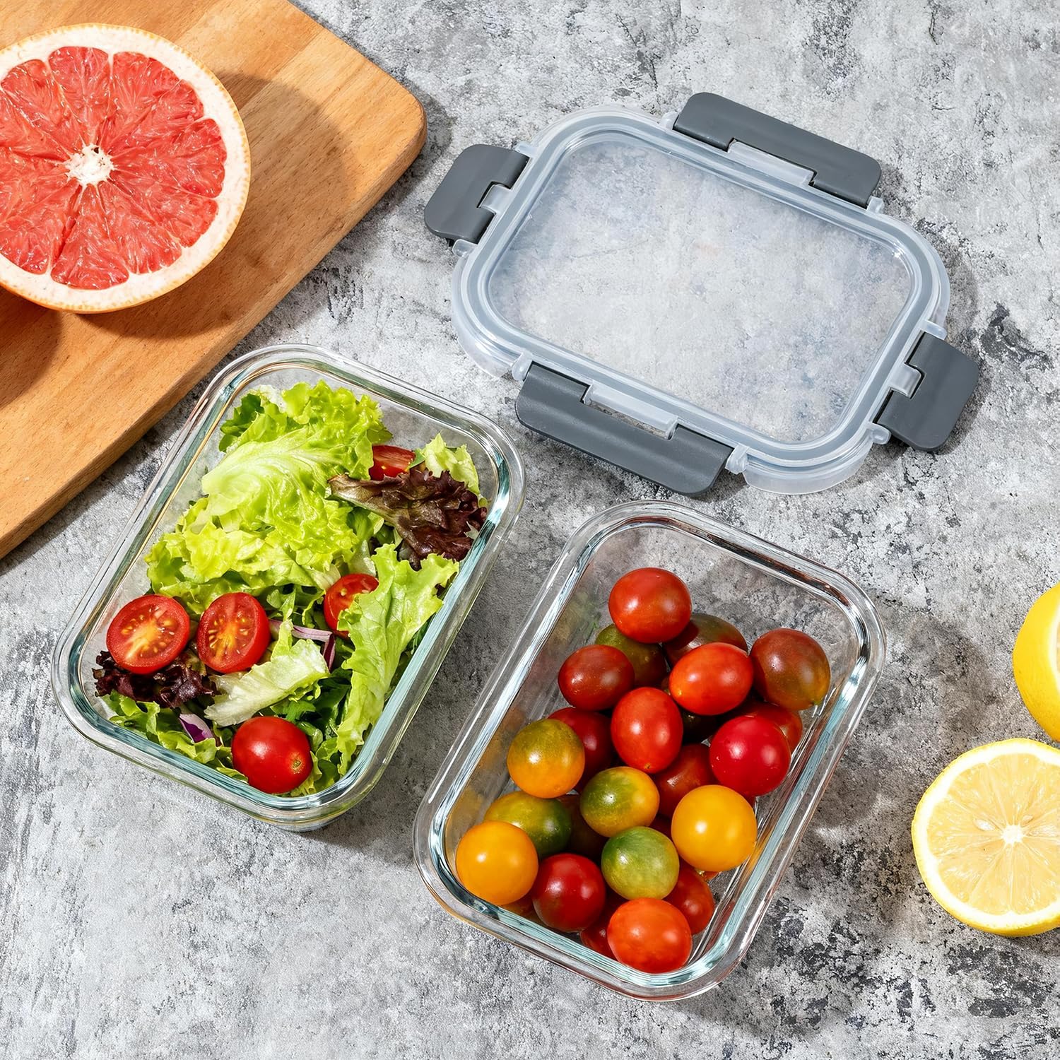 M MCIRCO borosilicate glass for durable storage from freezer to oven