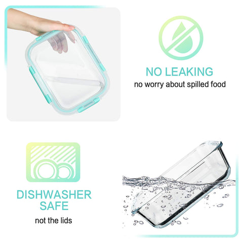 M MCIRCO borosilicate glass, heat-safe for reheating leftovers.