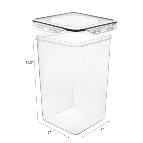 M MCIRCO clear view container showing contents at a glance for quick checks.