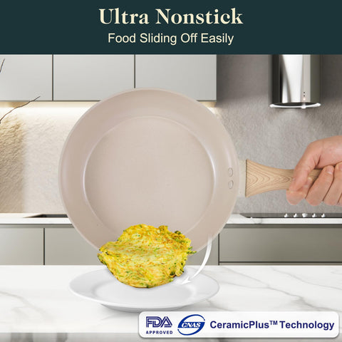 M MELENTA 15 qt sauce pan with lid for convenient simmering.