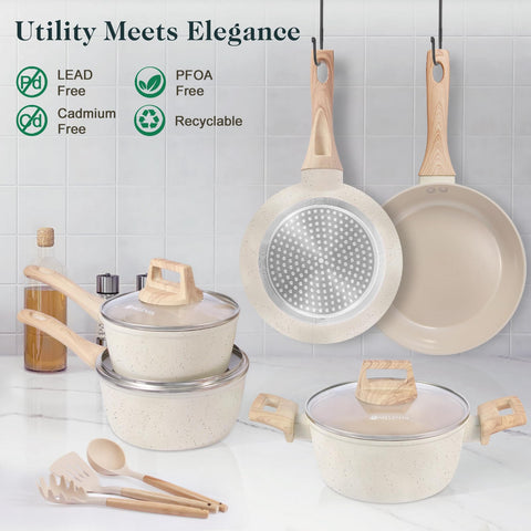 M MELENTA 2 qt sauce pan with lid for everyday meals.