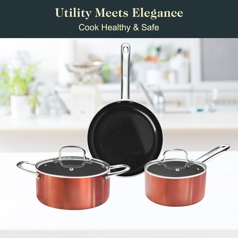 M MELENTA glass lids with steam vent help monitor cooking