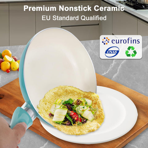 M MELENTA stay cool bakelite handles provide comfortable, safe grip