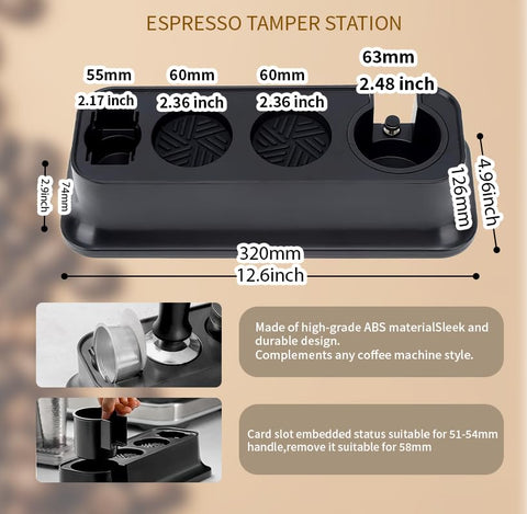 M MEWCO coffee distributor levels grounds for repeatable shots