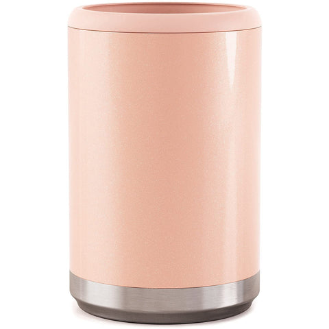Maars blush glitter can holder adds stylish grip and dry hands.