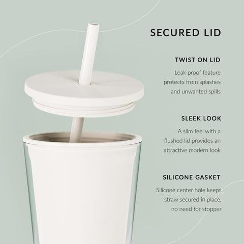 Maars Classic Tumbler double-wall insulation keeps beverages cooler longer