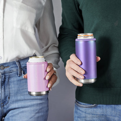 Maars double-wall vacuum insulation keeps drinks cold longer.