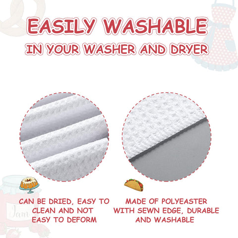 Macarrie absorbent polyester towels stay bright after washing and daily use.
