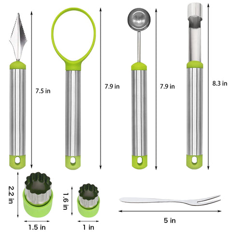 Machomby seed remover helps scoop seeds from melon and fruit.