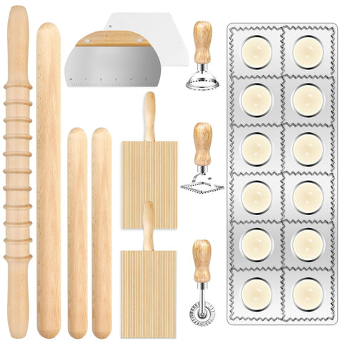 MACIFECI ravioli maker press for uniform pasta pockets and easy shaping