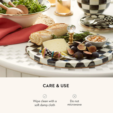 MacKenzie-Childs gifting charm perfect for weddings or housewarmings.