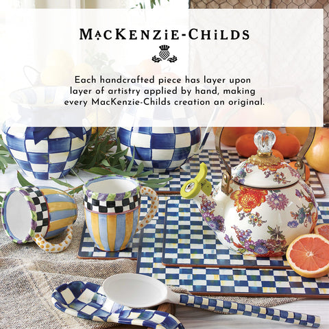 Mackenzie-Childs My Mug gift-ready packaging suitable for weddings or housewarmings