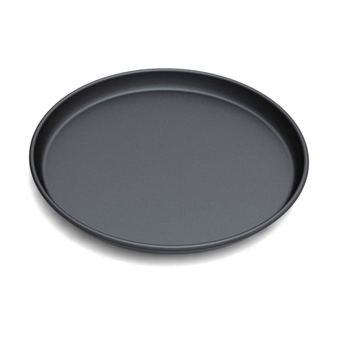 MACONEE Crisper Pan 10in bottom view promotes crispy reheats.