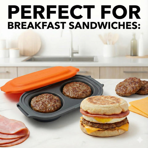 MACONEE Mini omelet in microwave with customizable fillings.