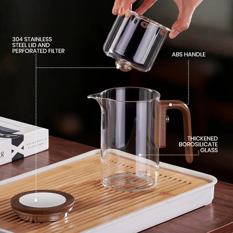 MACTANO Enchant Tea Pot anti-scorch handle ensures safe handling