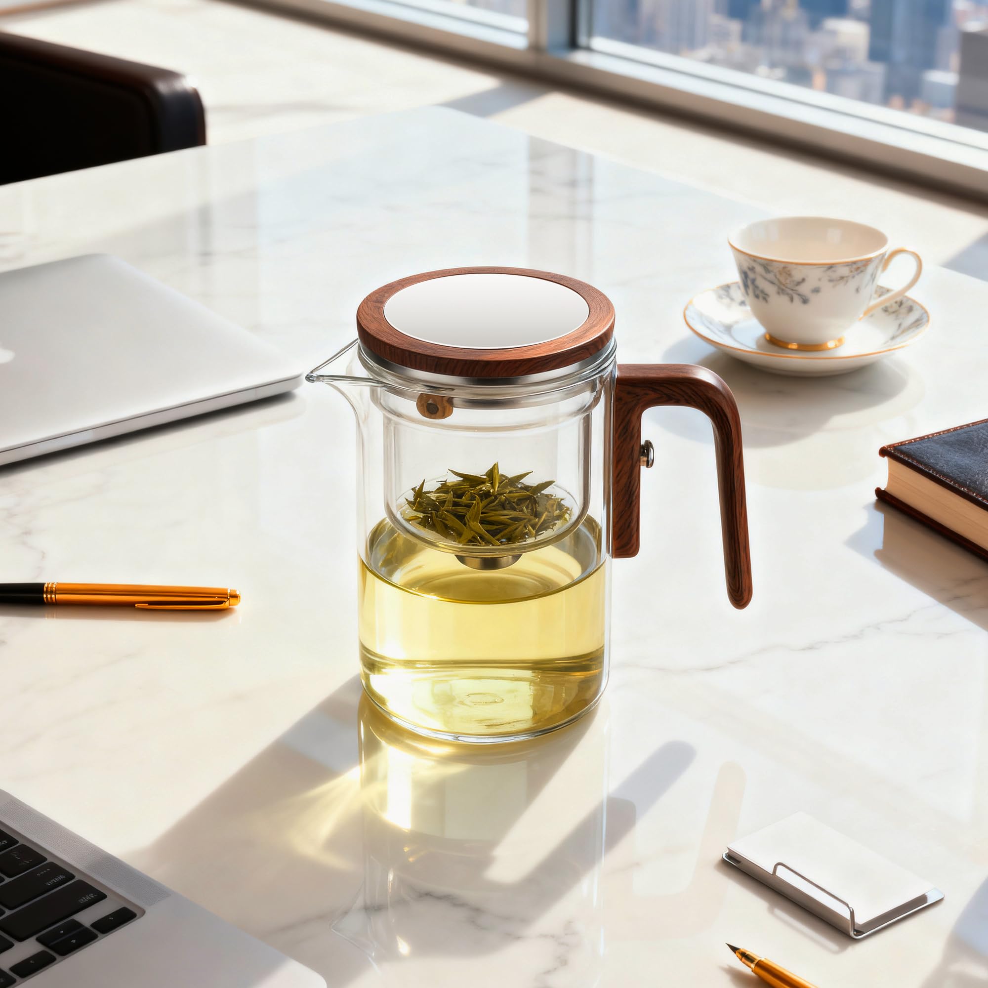 MACTANO Enchant Tea Pot packaged in stylish box for gifting or display.