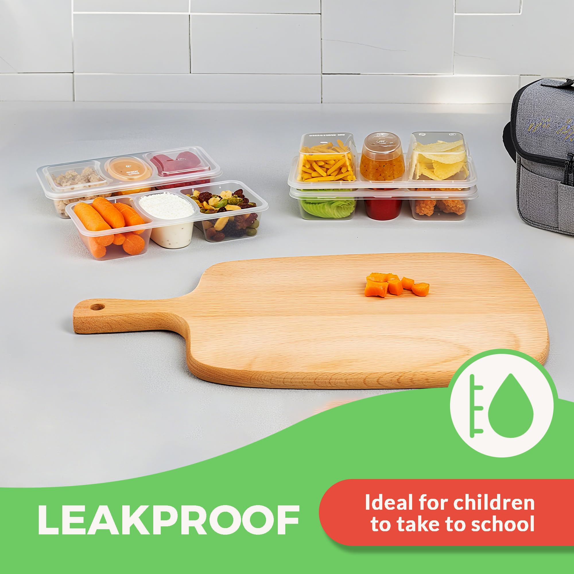 MACTANO lightweight portable snack container ideal for commuting and picnics