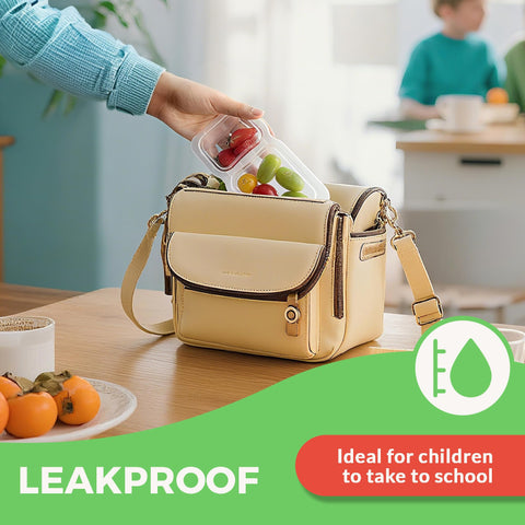 Compact, lightweight design ideal for picnics, camping, and work meals.