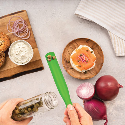 Mad Hungry four-piece silicone spurtle set ready for everyday cooking with non-scratch safety.