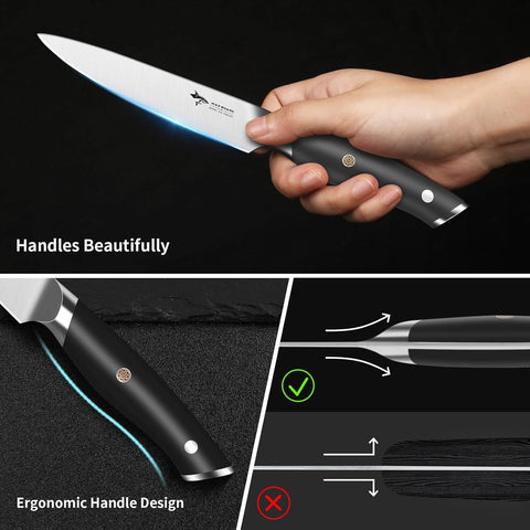 MAD SHARK 3.5-inch paring knife for fresh fruit prep