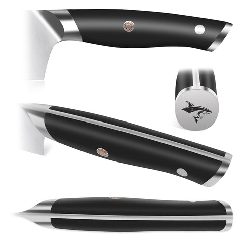 MAD SHARK 8-Inch Chef Knife easily dices onions and other vegetables
