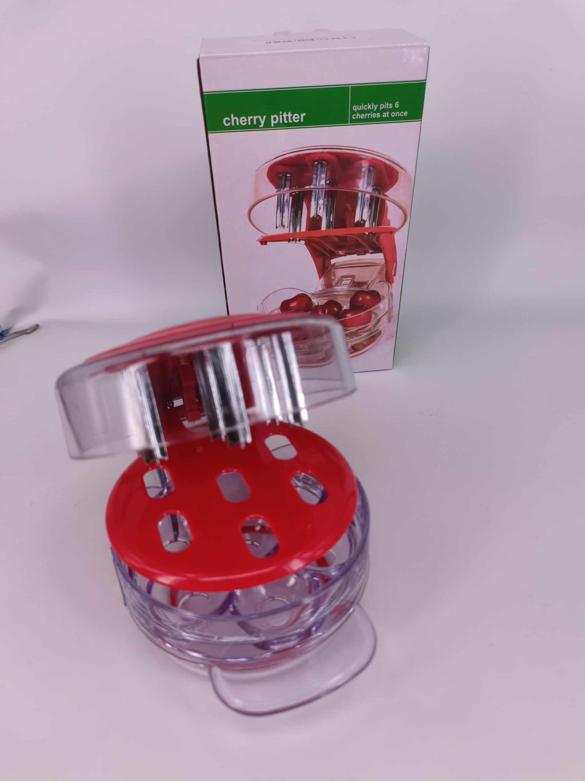 MADBURY Cherry Pitter makes large batches easier after picnics or gatherings.