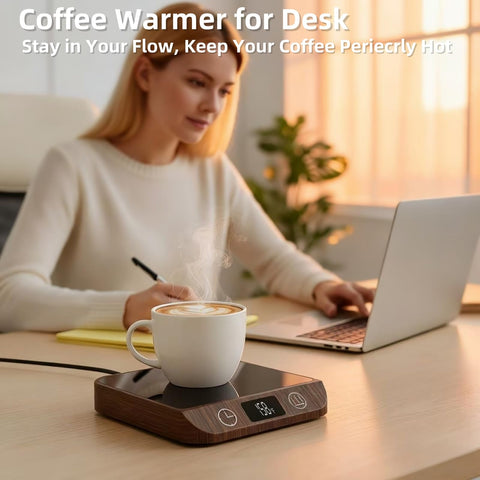 MADCKDEDRT Candle Warmer function demonstrates dual use with flame-free ambiance