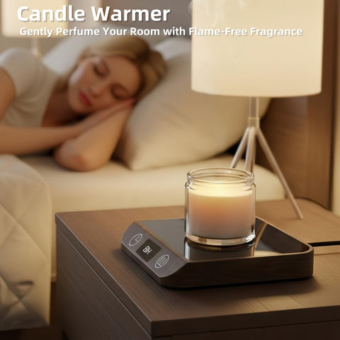 MADCKDEDRT Mug Warmer programmable timer demonstrates flexible operation