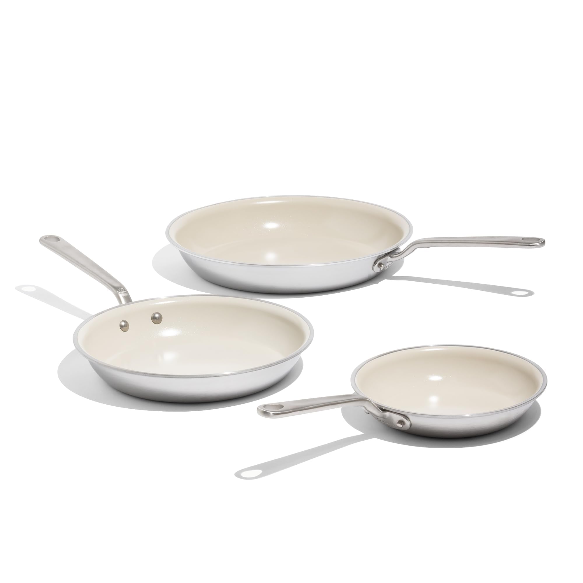 Made In 8-inch ceramic non-stick frying pan for easy eggs and sautéing