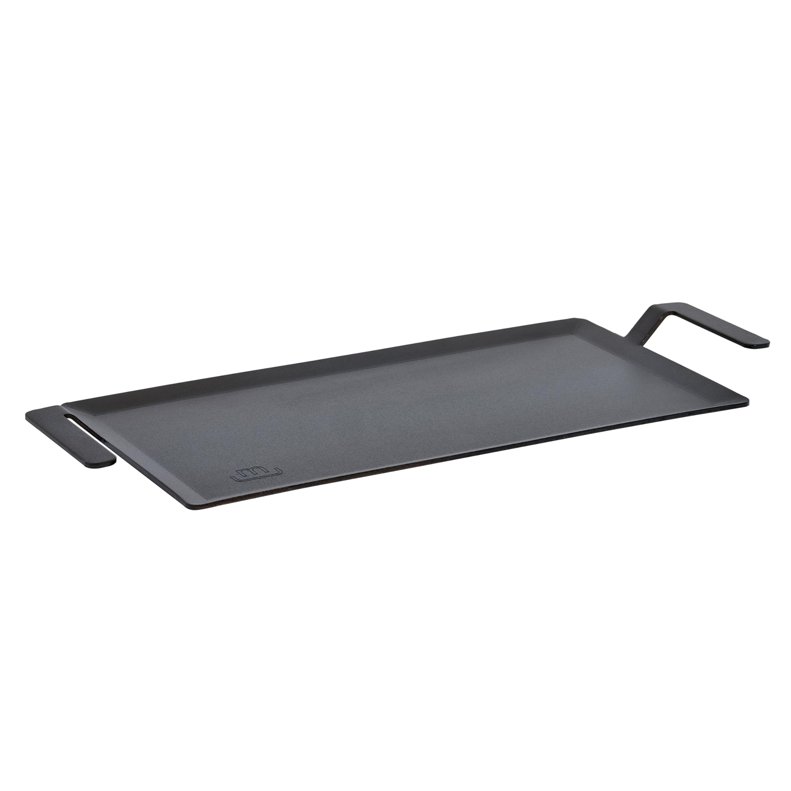 Made In carbon steel griddle sear surface for even browning and crust